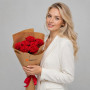 Букет из 7 красных роз — вид 3